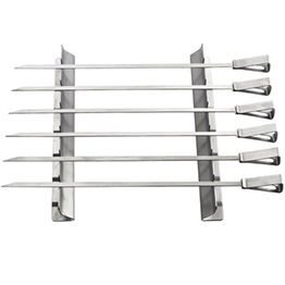 Stainless Steel Kabob Rack Set